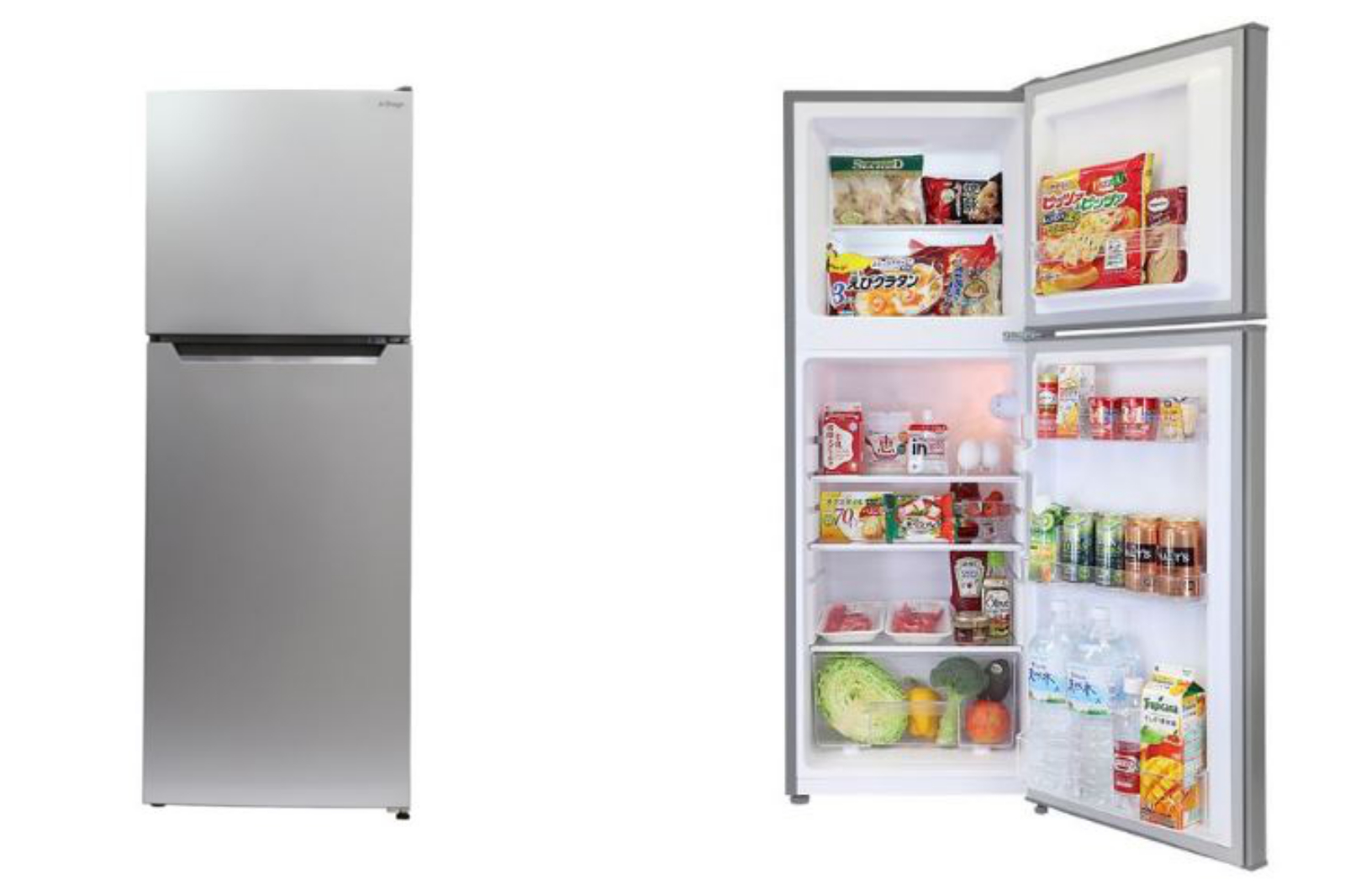138L 2ドア冷凍・冷蔵庫